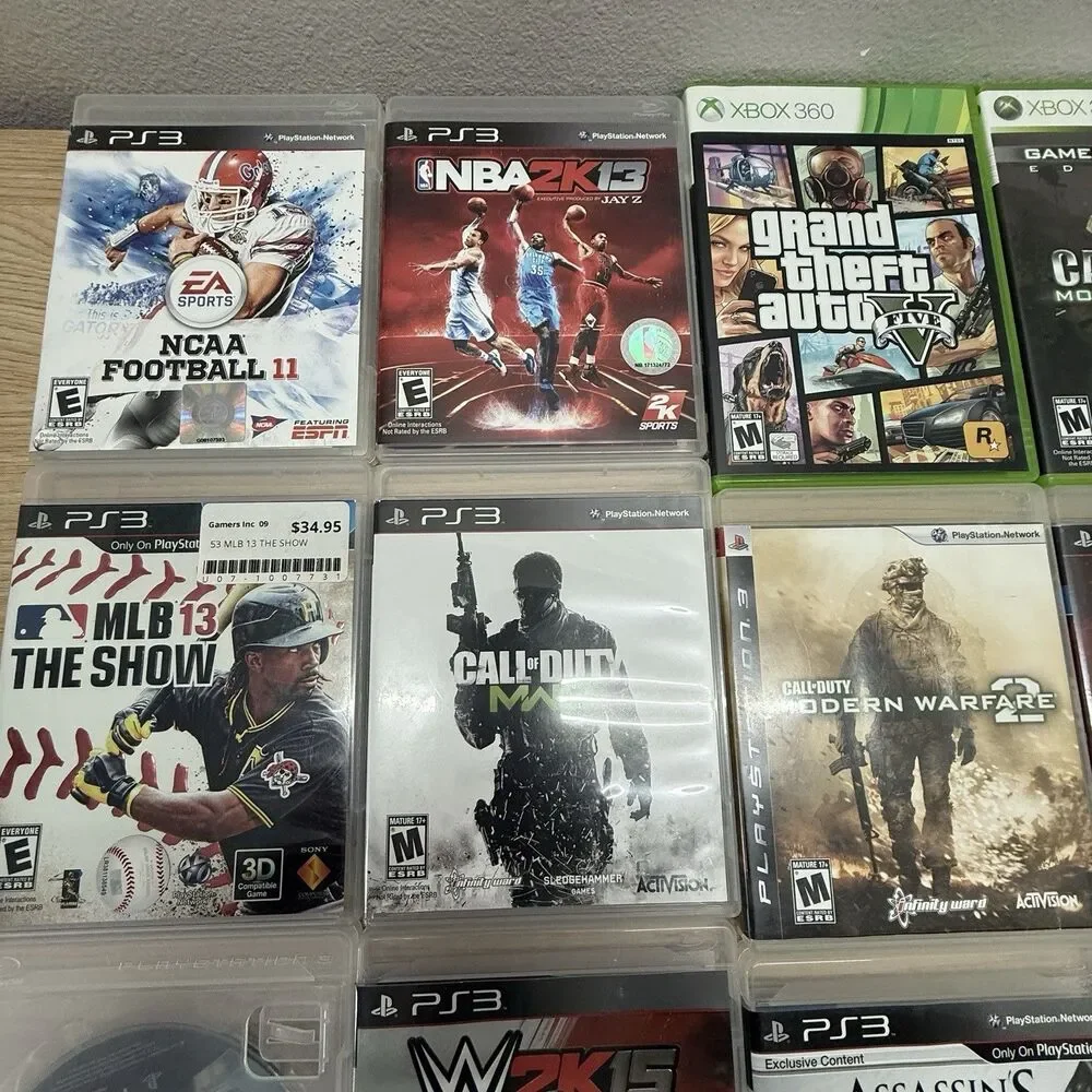 Lot of 15 Games Bundle Xbox 360 / PS3 / PS4 Mixed Tested Working